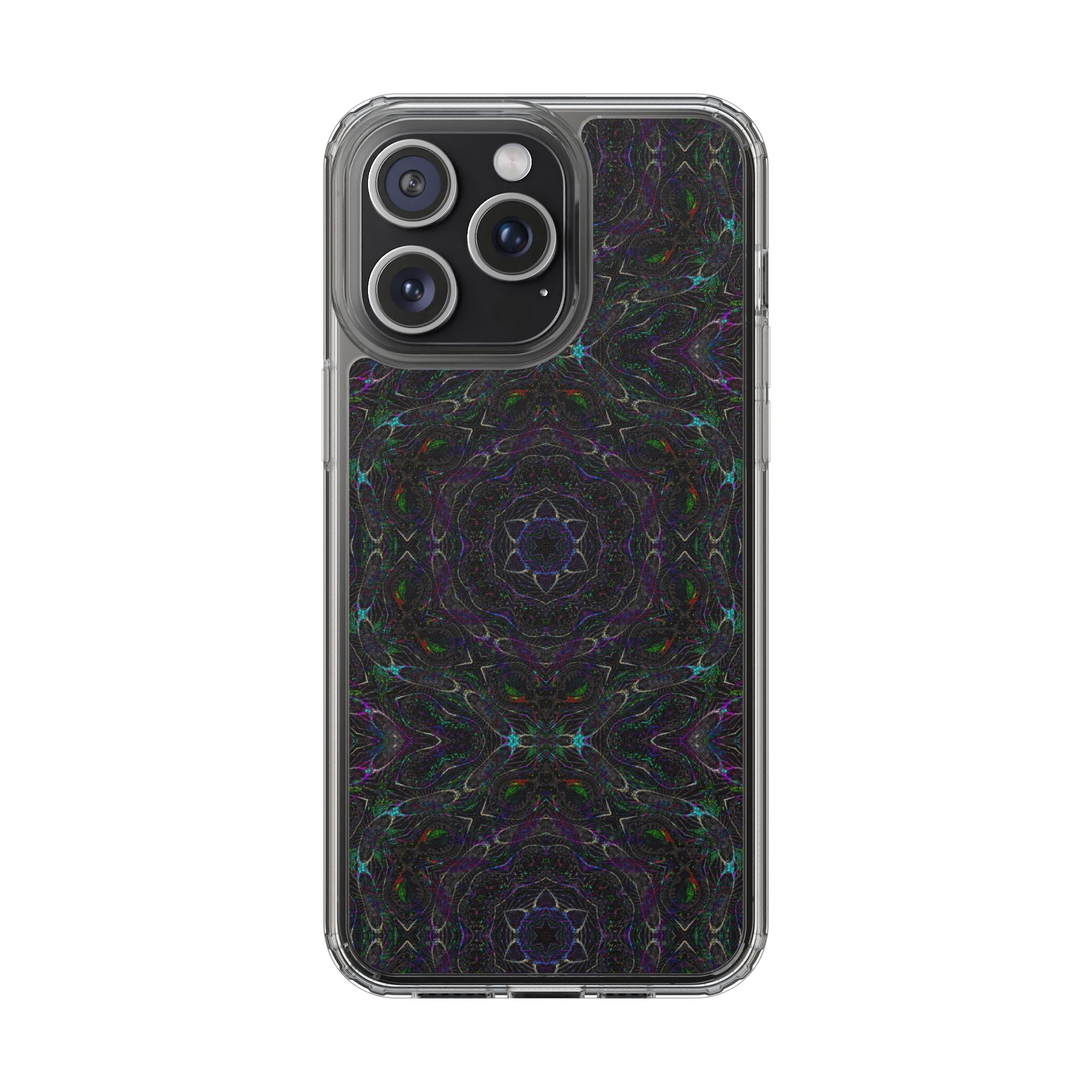 iPhone 15 Clear Case – P5 Kaleidoscopic No.32