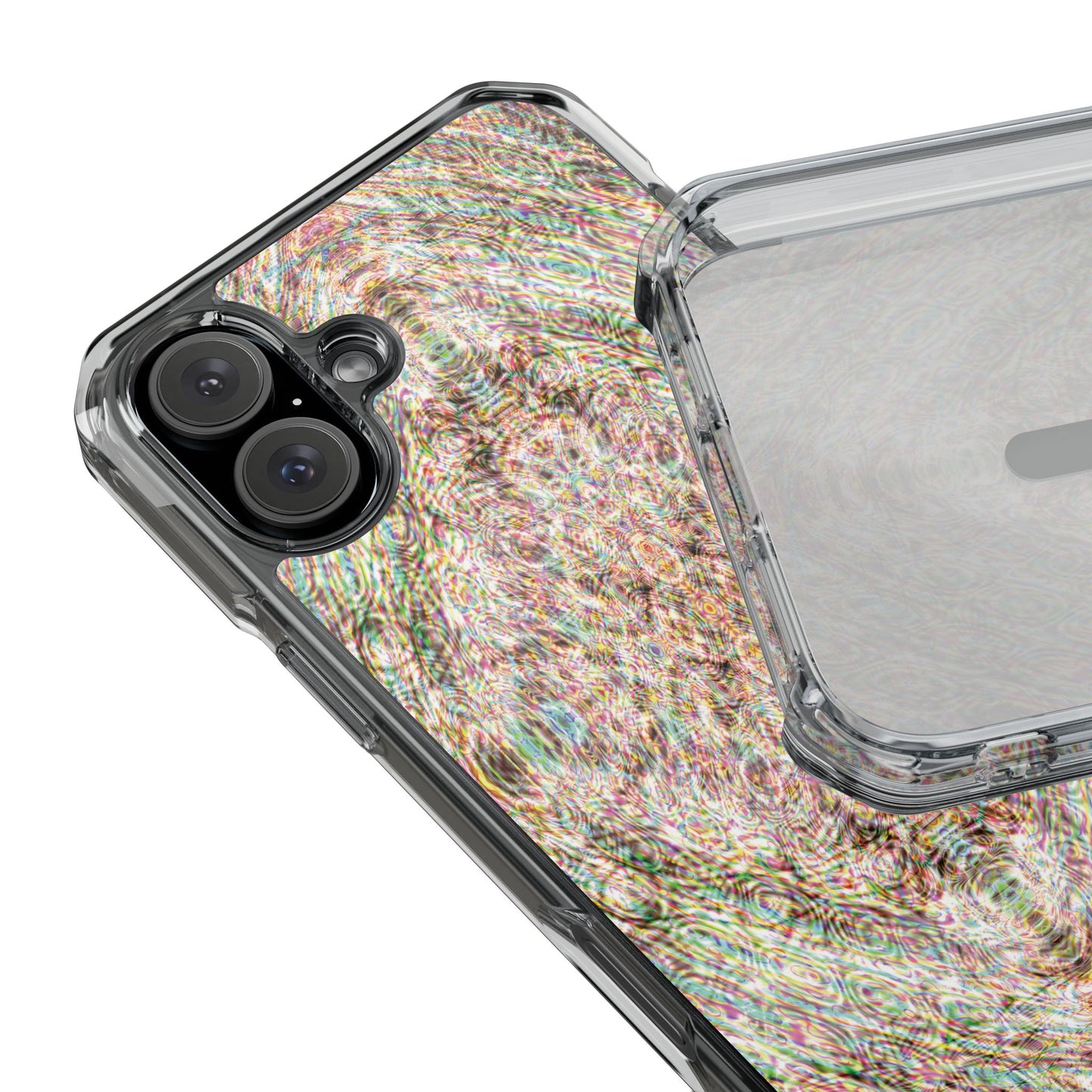 iPhone 16 Magnetic Clear Impact Case - DMT Seer No.15