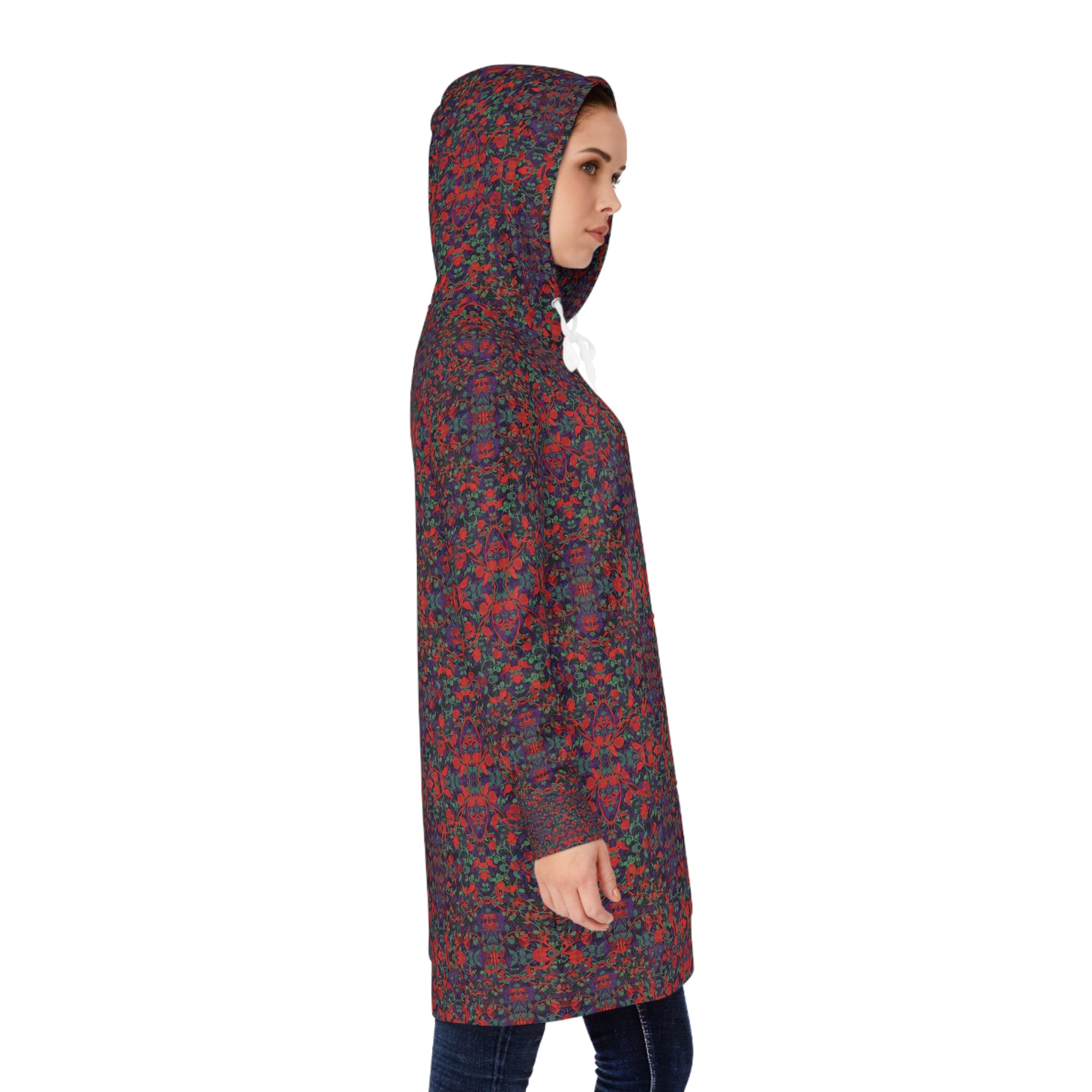 Women's Hoodie Dress - Hidden Weave No.25