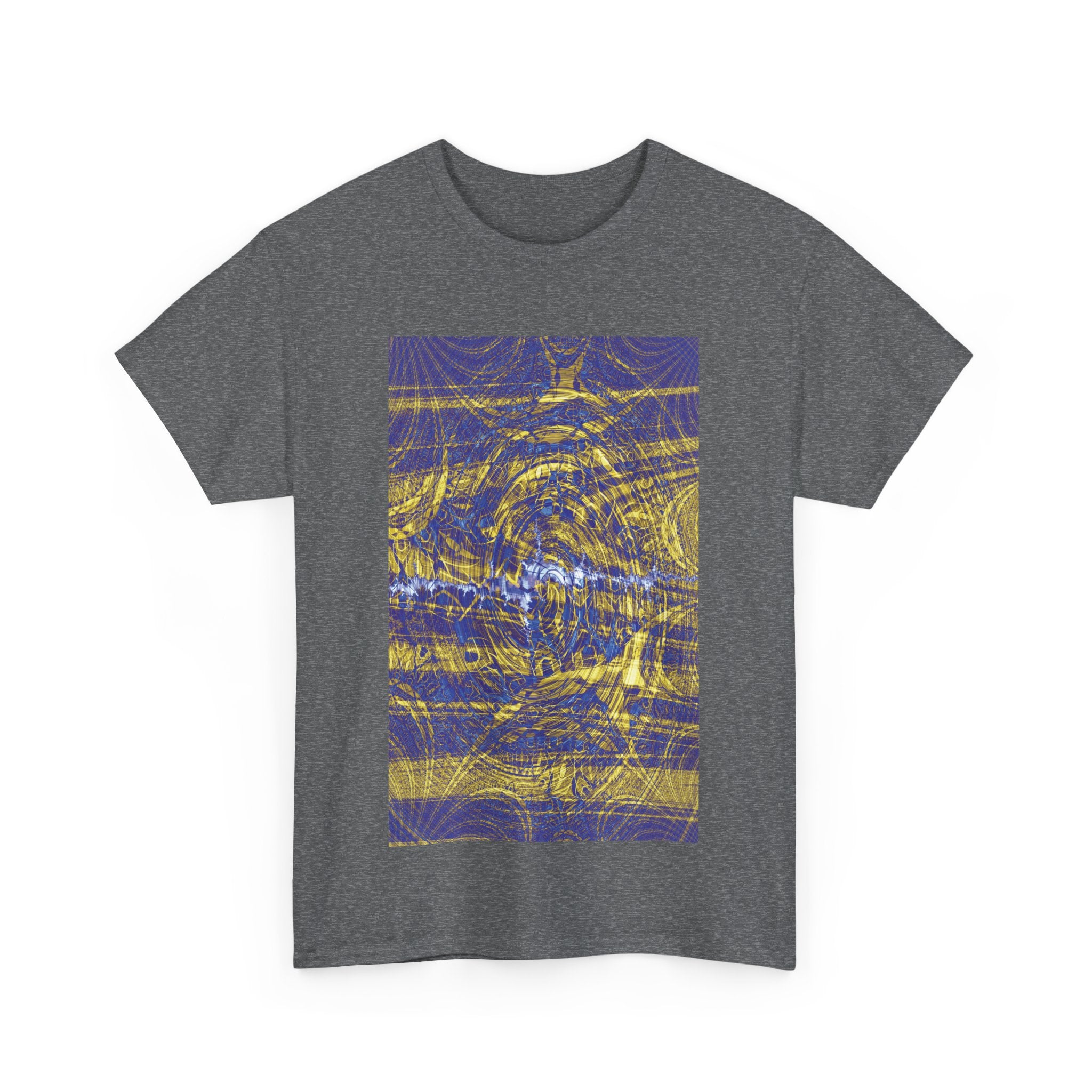 Unisex Heavy Cotton Tee - Love Light Fractals No.1