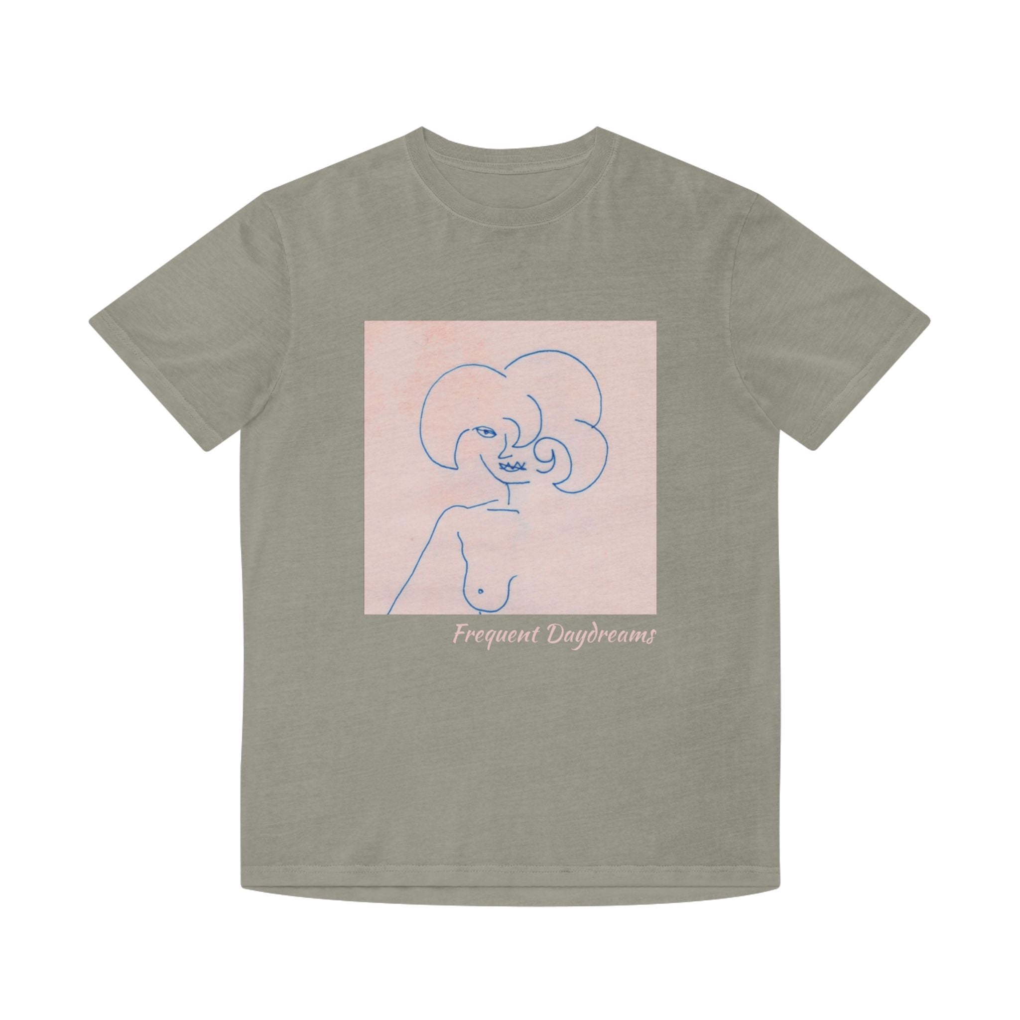 Unisex Faded Shirt - Frequent Daydreams Sketch No.45