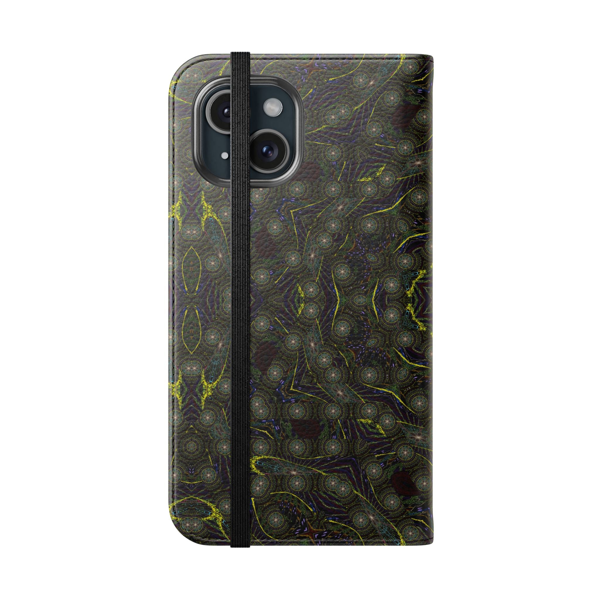 iPhone 15 Flip Case - P5 Kaleidoscopic No.2