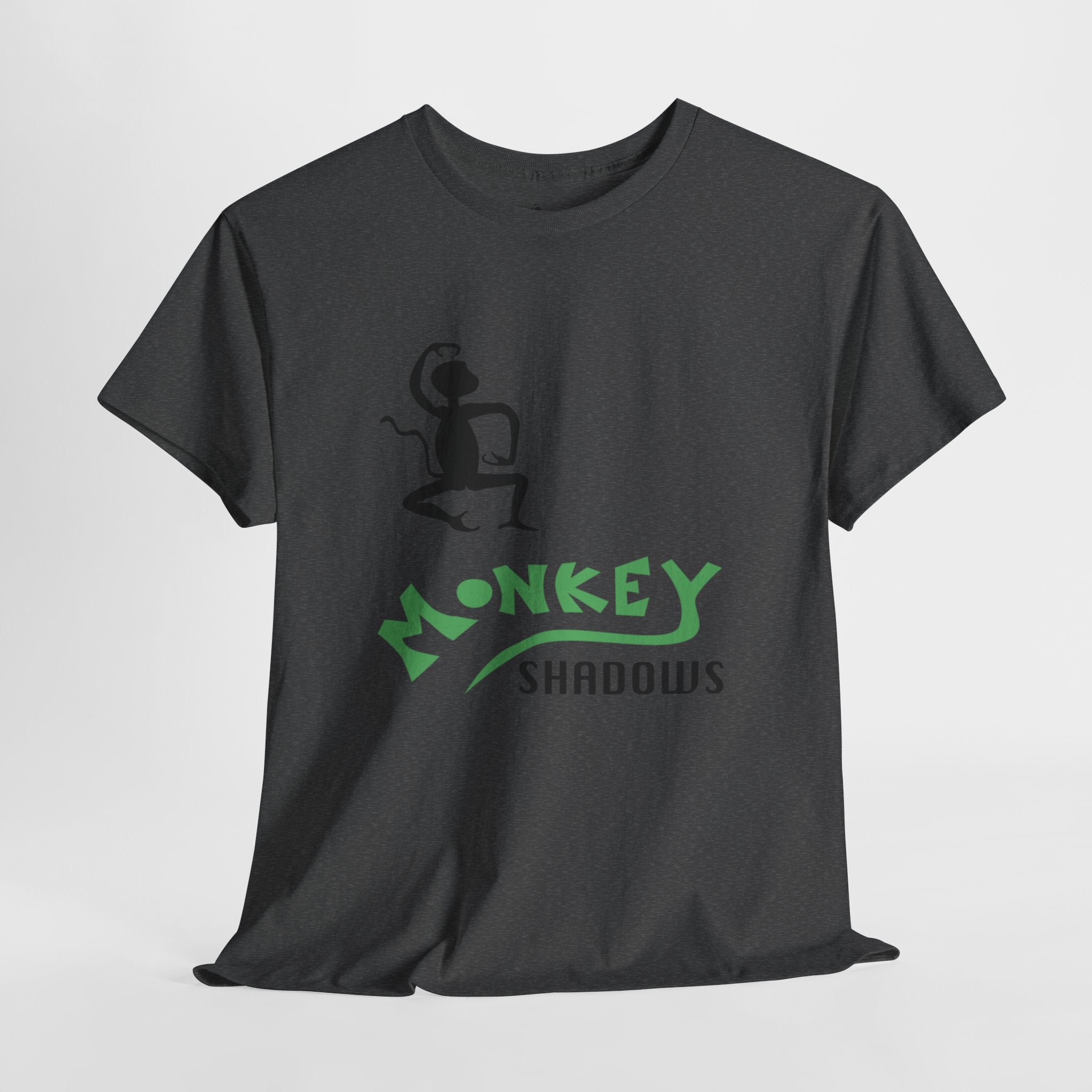 Unisex Heavy Cotton Tee - Monkey Shadows