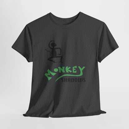 Unisex Heavy Cotton Tee - Monkey Shadows