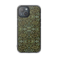 iPhone 15 Magnetic Clear Impact Case - Hidden Weave Series No.4