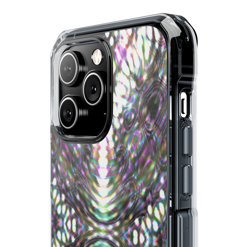 iPhone 14 Magnetic Clear Impact Case - DMT Scribe Tiles No.8