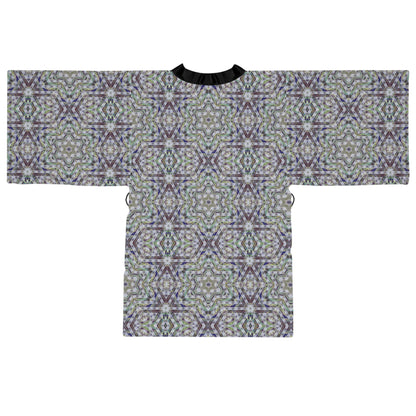 Long Sleeve Kimono Robe - P5 Kaleidoscopic No.21
