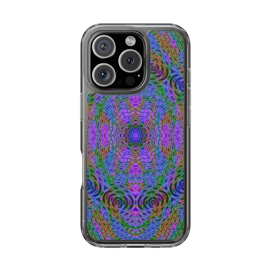 iPhone 16 Clear Case – DMT Seer No.21