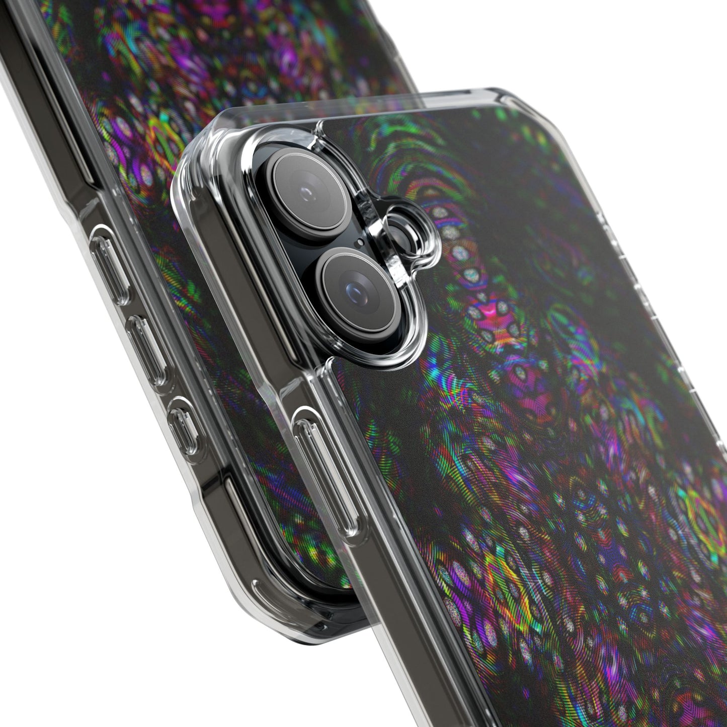 iPhone 16 Magnetic Clear Impact Case - DMT Scribe Tiles No.2