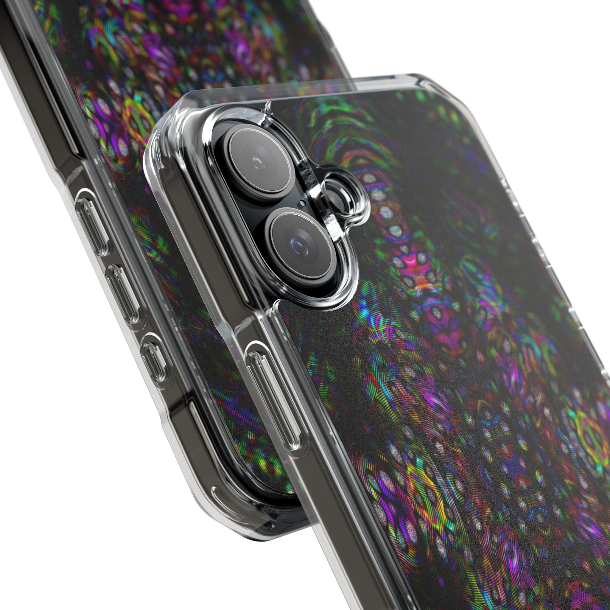 iPhone 16 Magnetic Clear Impact Case - DMT Scribe Tiles No.2