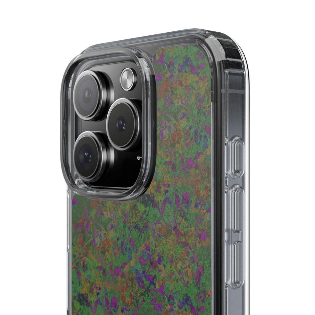 iPhone 16 Clear Case – Hidden Weave Series V3 No.24