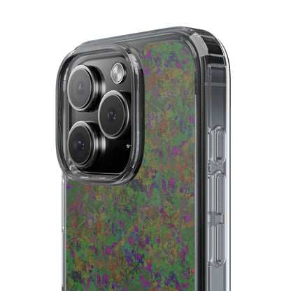 iPhone 16 Clear Case – Hidden Weave Series V3 No.24