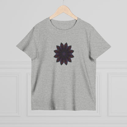 Women’s Maple Tee - Love Light Mandalas No.25