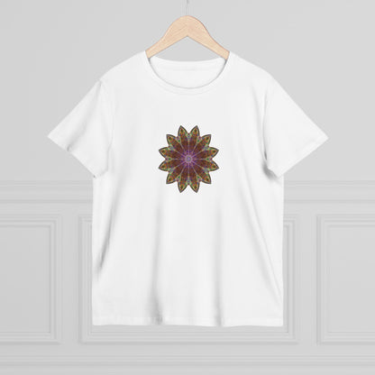 Women’s Maple Tee - Love Light Mandalas No.13