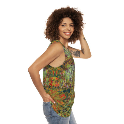 Unisex Tank Top - Love Light Fractals No.4