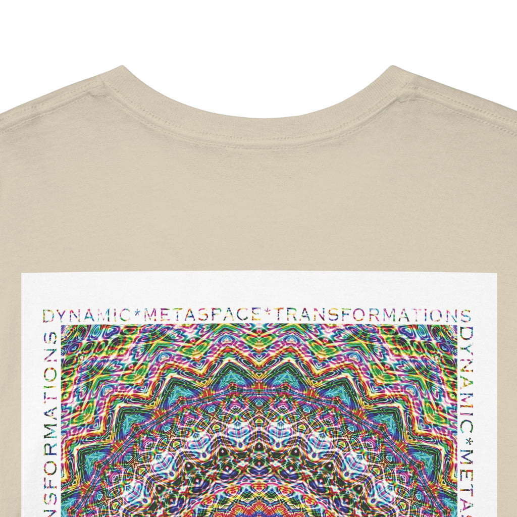 Unisex Heavy Cotton Tee (Back) - DMT Seer No.7