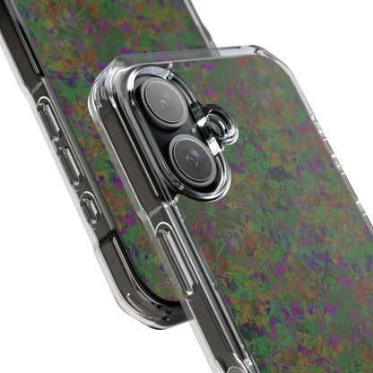 iPhone 16 Magnetic Clear Impact Case - Hidden Weave Series V3 No.24