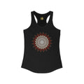 Women's Ideal Racerback Tank - Mycelium Mandalas No.1