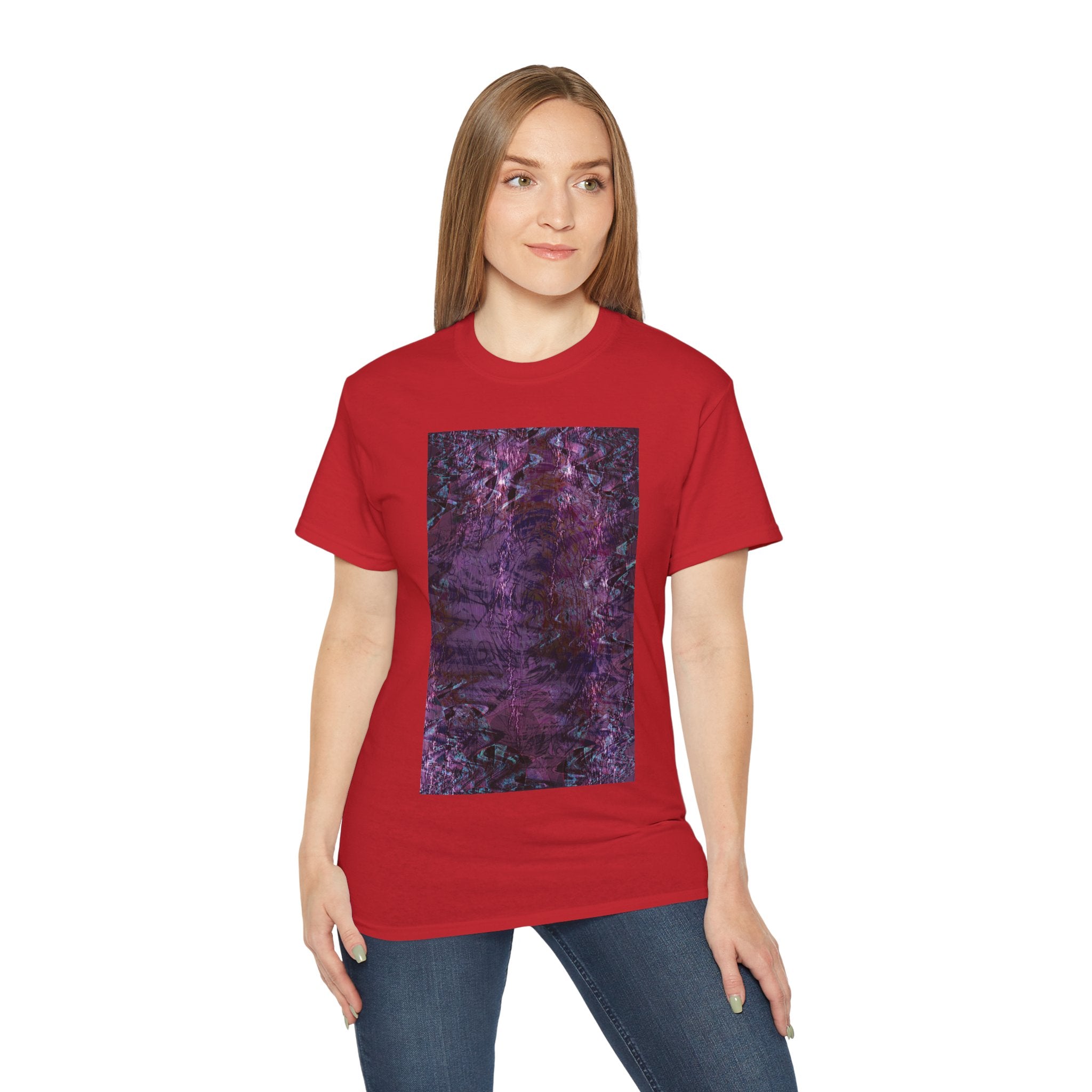 Unisex Ultra Cotton Tee - Love Light Fractals No.6