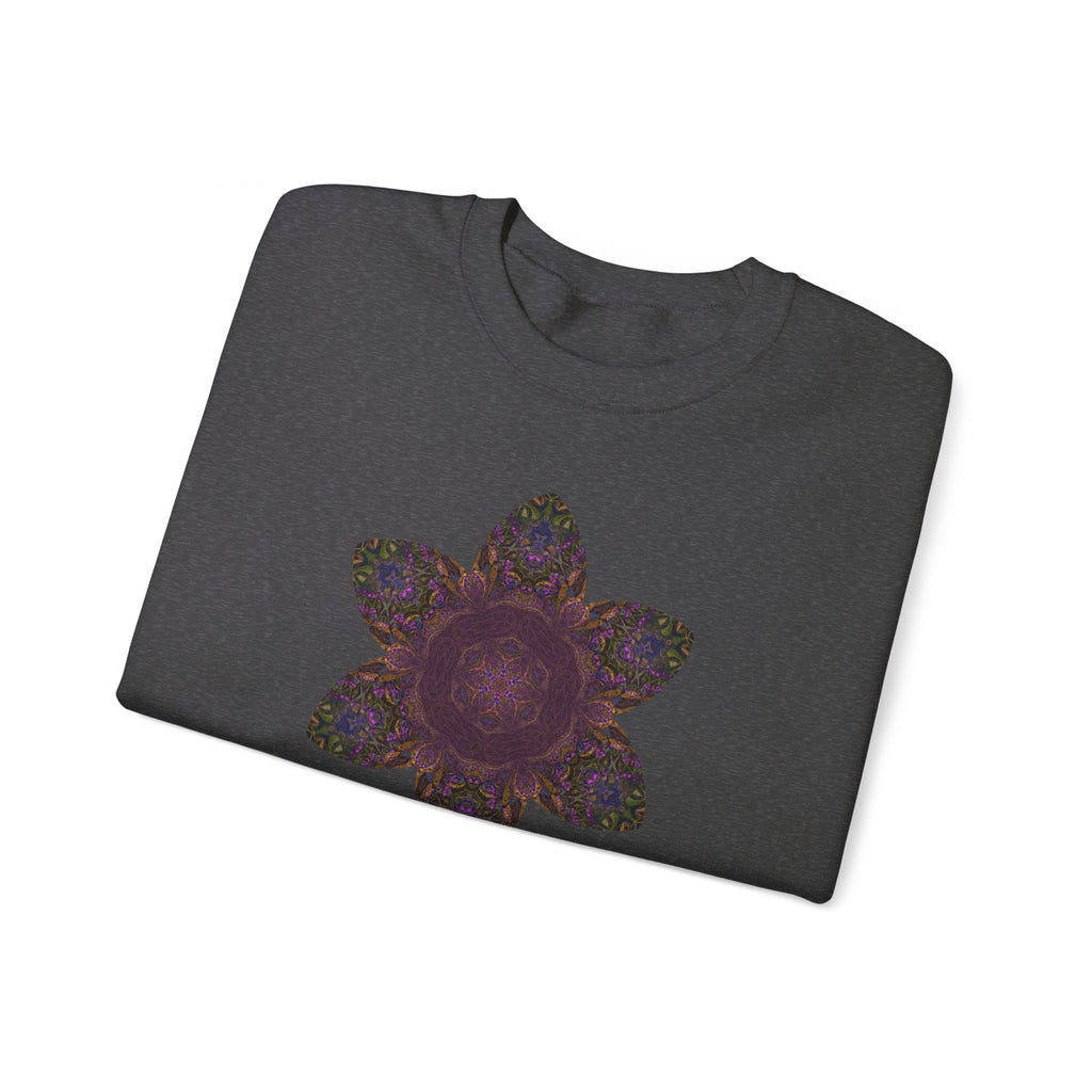 Unisex Heavy Blend™ Crewneck Sweatshirt - Love Light Mandalas No.3