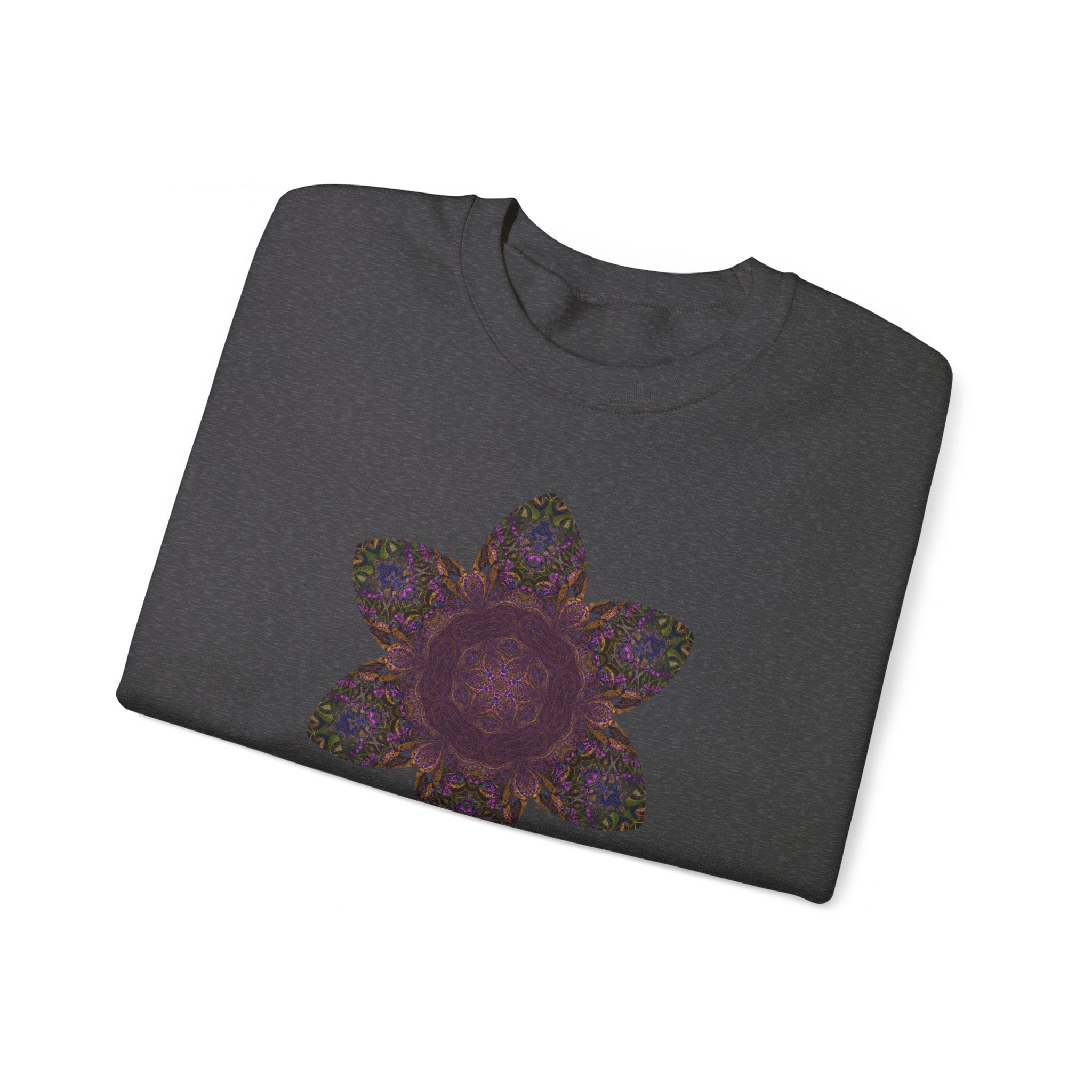 Unisex Heavy Blend™ Crewneck Sweatshirt - Love Light Mandalas No.3