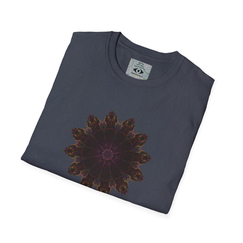 Unisex Softstyle T-Shirt - Love Light Mandalas No.12