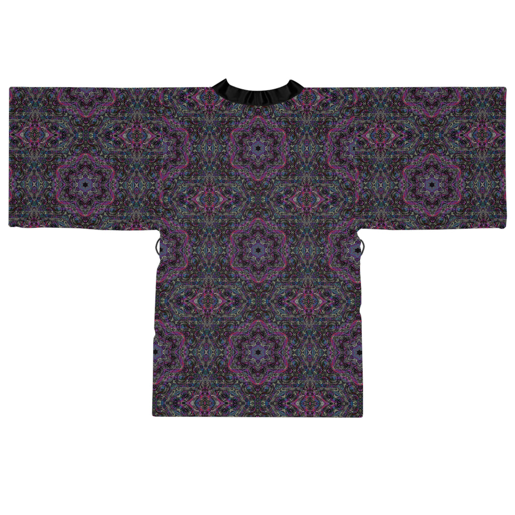 Long Sleeve Kimono Robe - P5 Kaleidoscopic No.33