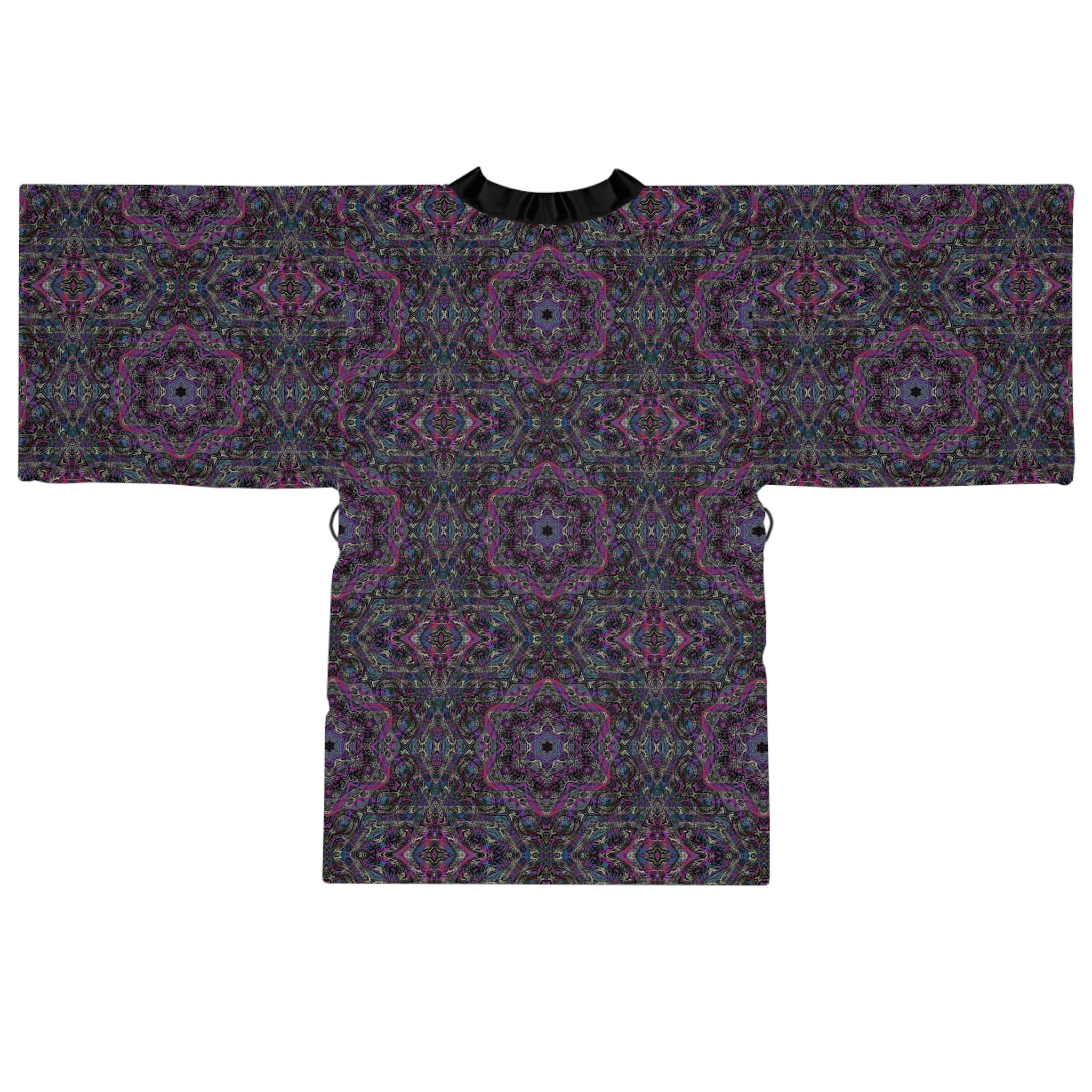 Long Sleeve Kimono Robe - P5 Kaleidoscopic No.33