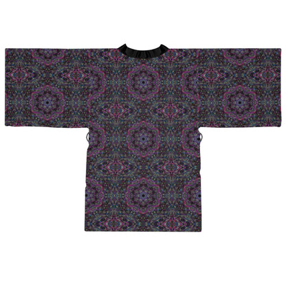 Long Sleeve Kimono Robe - P5 Kaleidoscopic No.33