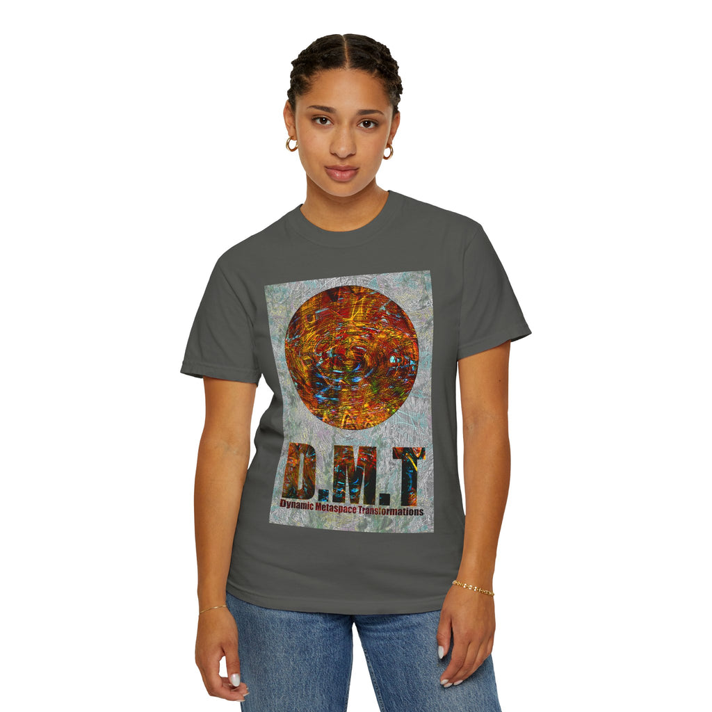 Unisex Garment-Dyed T-shirt - DMT Spheres No.1