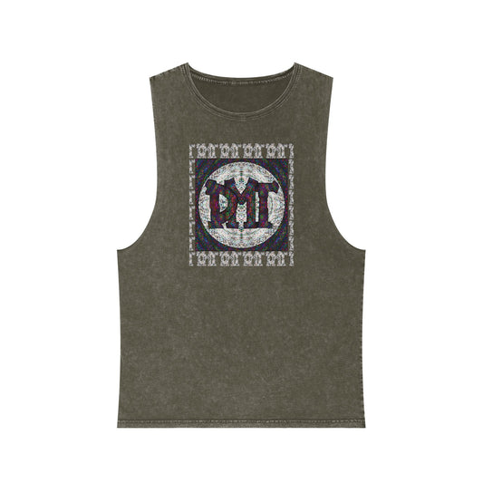 Unisex Stonewash Tank Top - DMT Scribe No.11