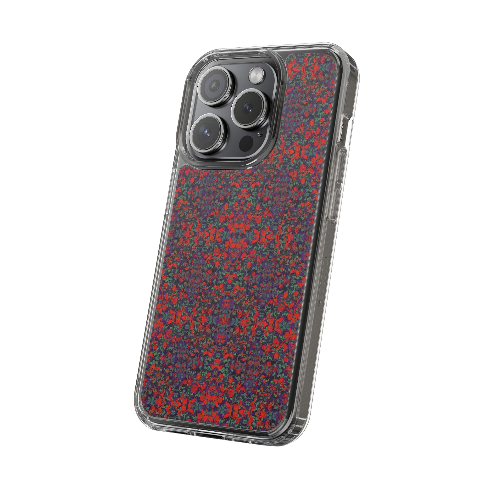 iPhone 15 Clear Case – Hidden Weave Series No.25