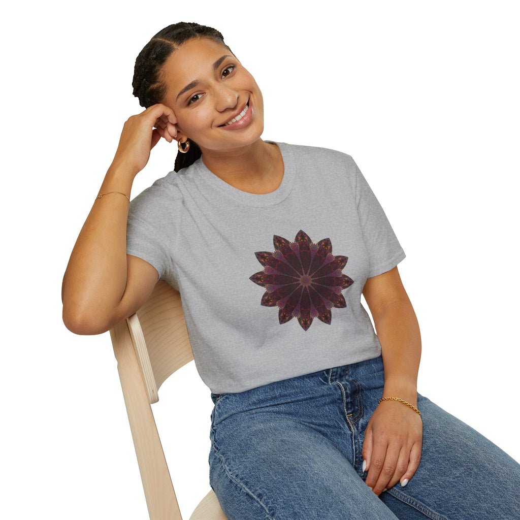 Unisex Softstyle T-Shirt - Love Light Mandalas No.5