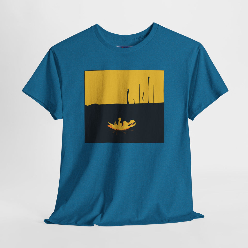 Unisex Heavy Cotton Tee - The Traveller Series (Fire)