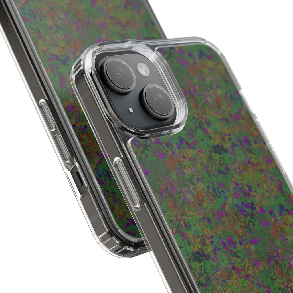 iPhone 15 Clear Case – Hidden Weave Series V3 No.24