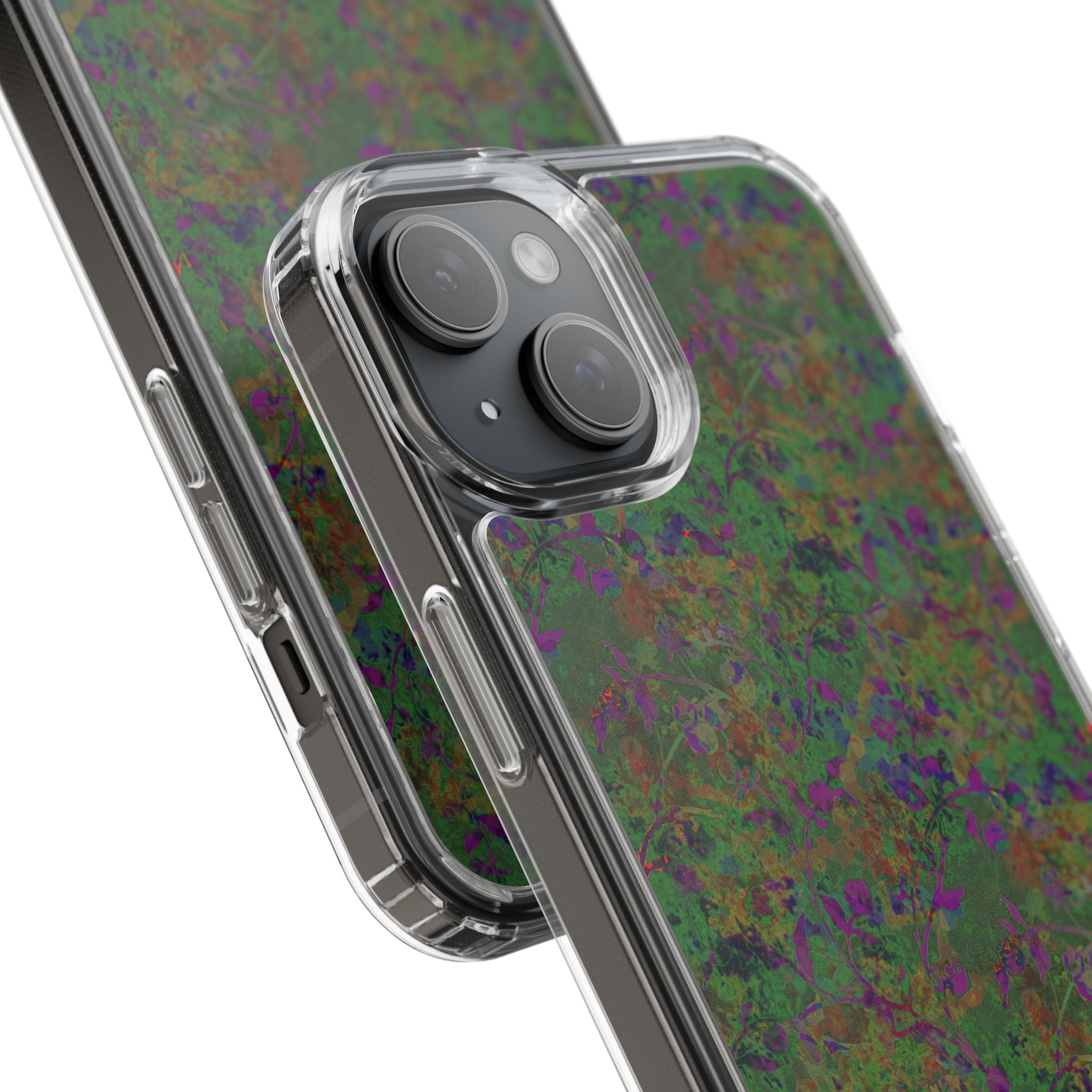 iPhone 15 Clear Case – Hidden Weave Series V3 No.24