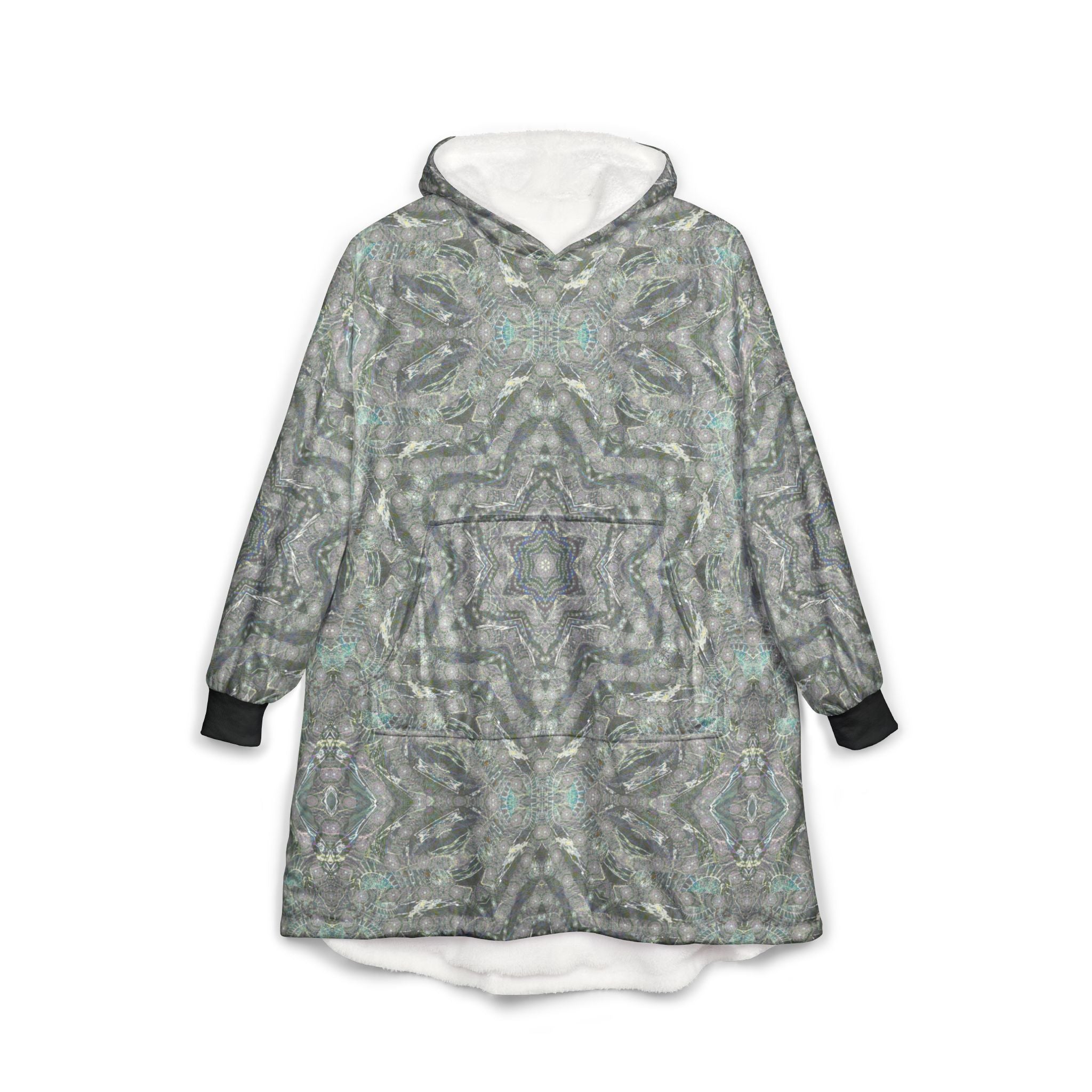 Unisex Hooded Blanket - P5 Kaleidoscopic No.28