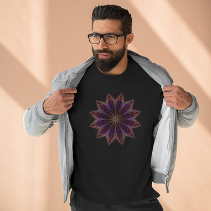 Unisex Crewneck Sweatshirt - Love Light Mandalas No.11