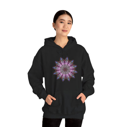 Unisex Heavy Blend™ Hooded Sweatshirt - Love Light Mandalas No.19