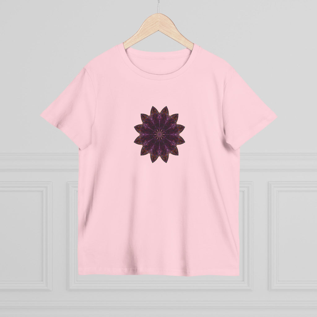 Women’s Maple Tee - Love Light Mandalas No.15