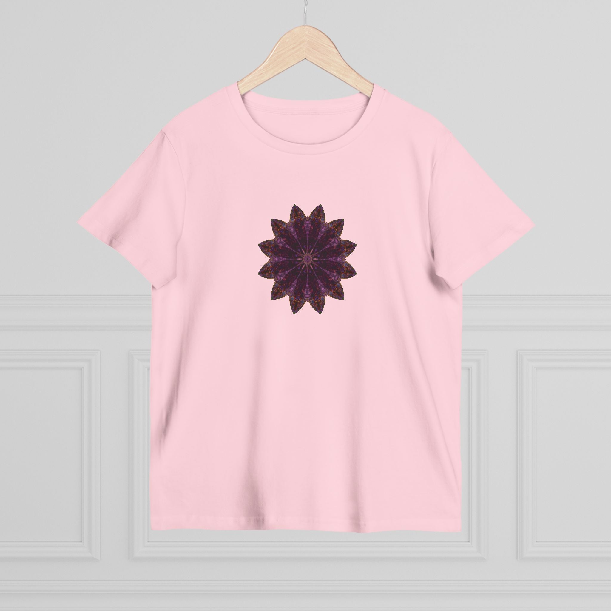 Women’s Maple Tee - Love Light Mandalas No.15