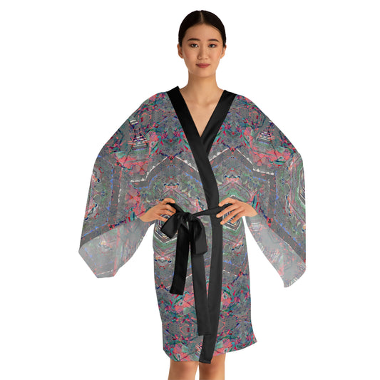 Long Sleeve Kimono Robe - DK Series No.9
