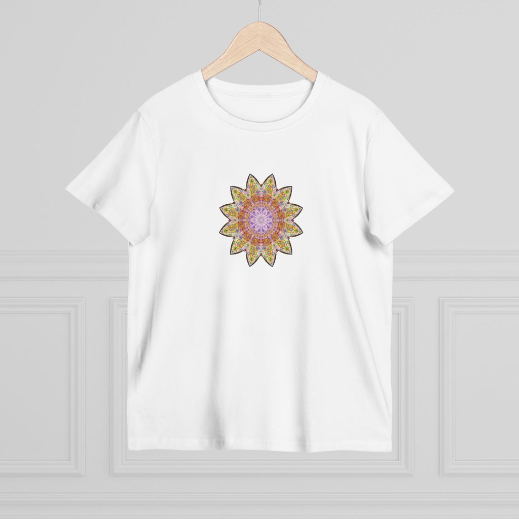 Women’s Maple Tee - Love Light Mandalas No.14