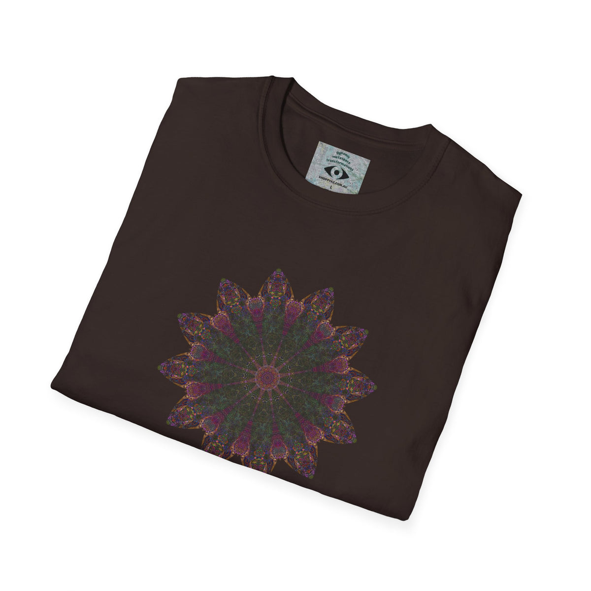 Unisex Softstyle T-Shirt - Love Light Mandalas No.7
