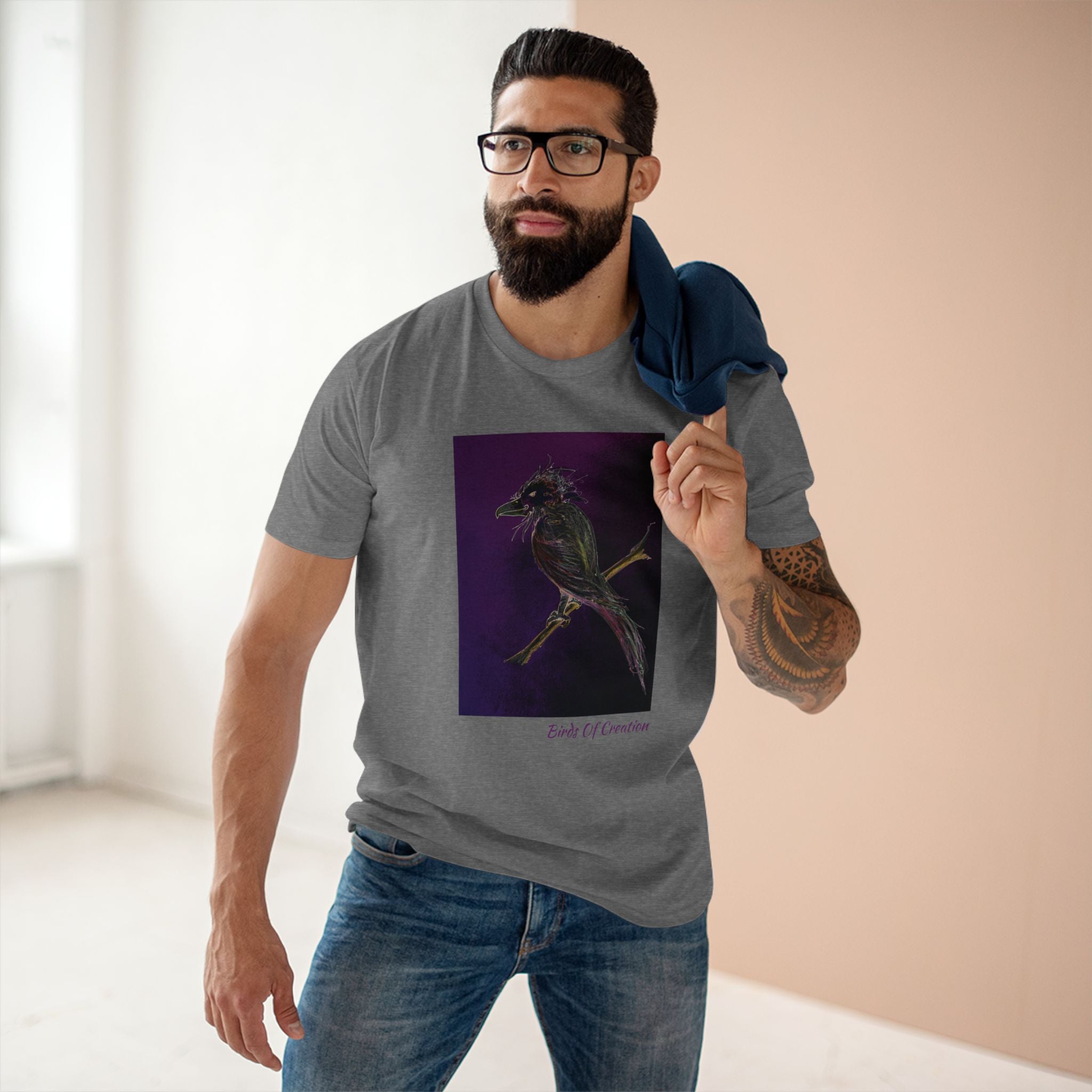 Men's Staple Tee - Birds Of Creation No.1
