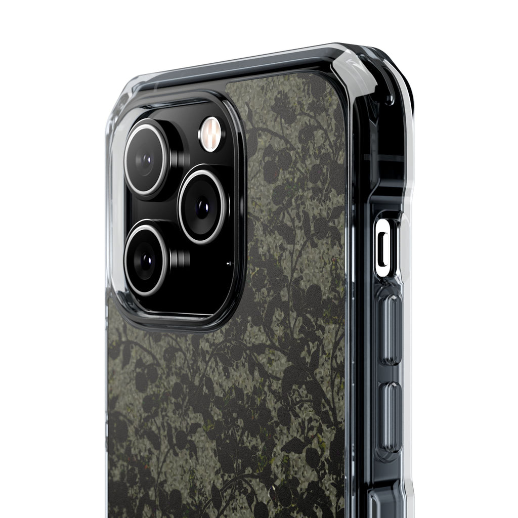 iPhone 14 Magnetic Clear Impact Case - Hidden Weave Series V3 No.25
