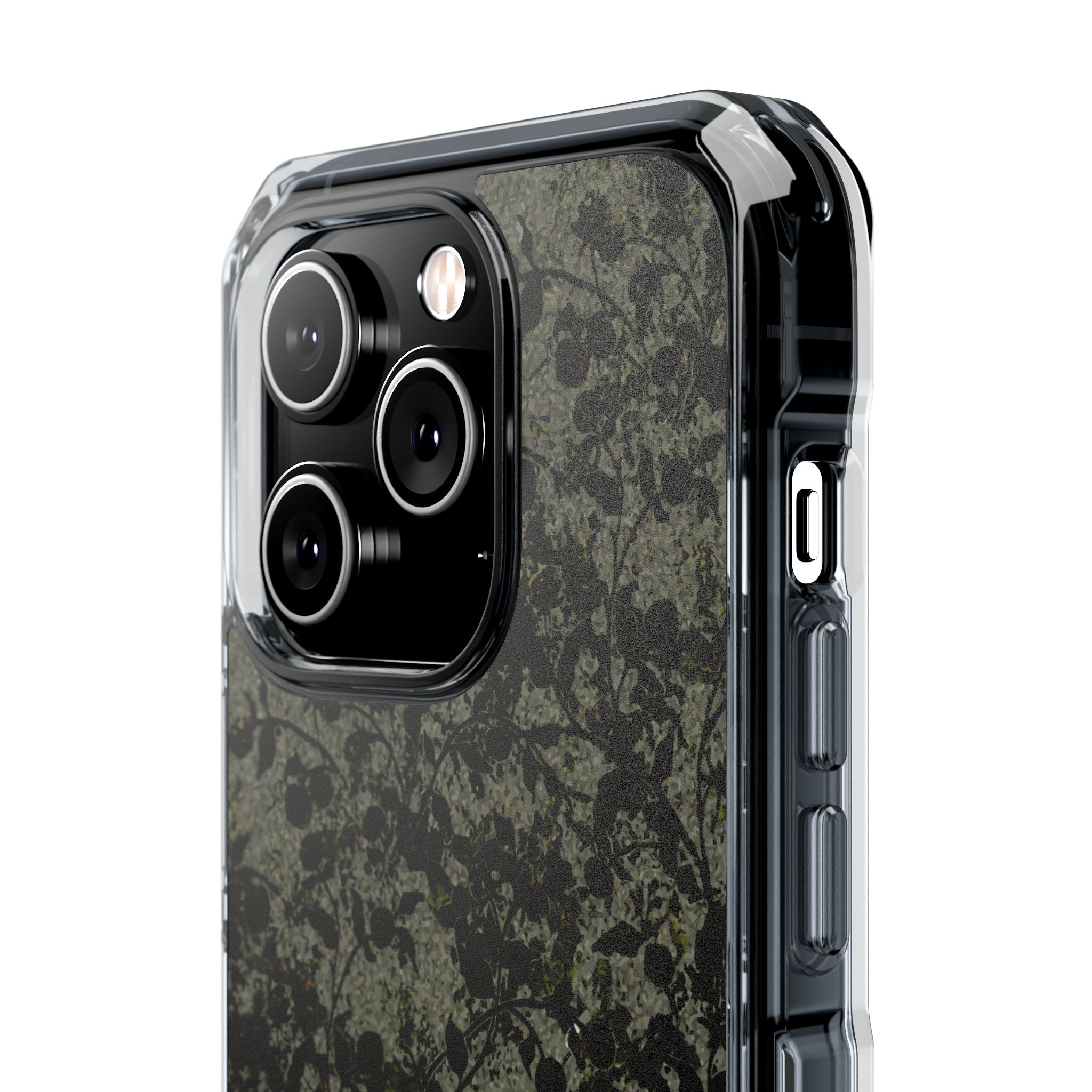 iPhone 14 Magnetic Clear Impact Case - Hidden Weave Series V3 No.25