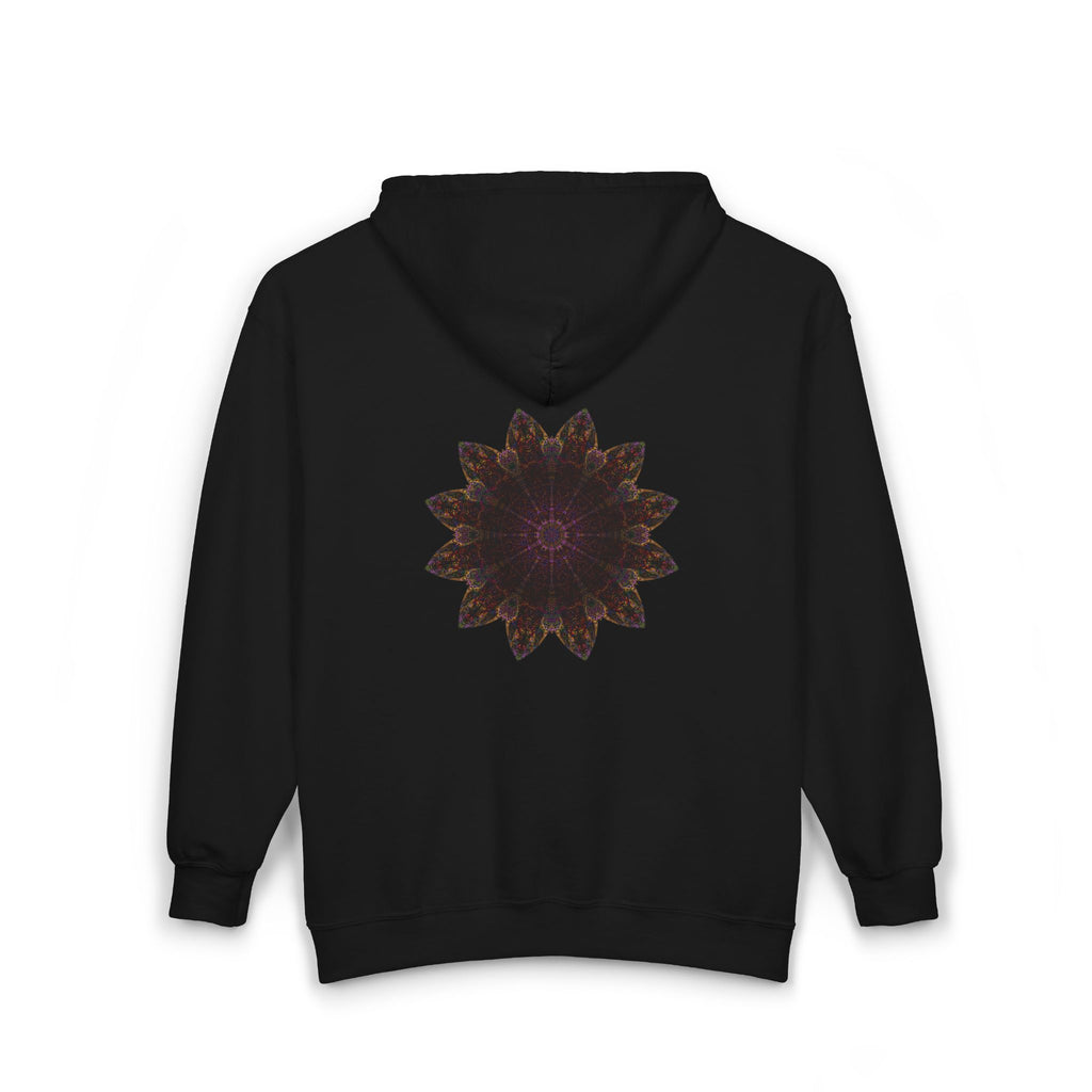 Unisex Heavy Blend™ Full Zip Hooded Sweatshirt - Love Light Mandalas No.12