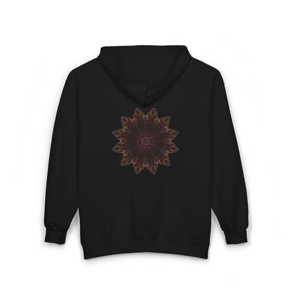 Unisex Heavy Blend™ Full Zip Hooded Sweatshirt - Love Light Mandalas No.12