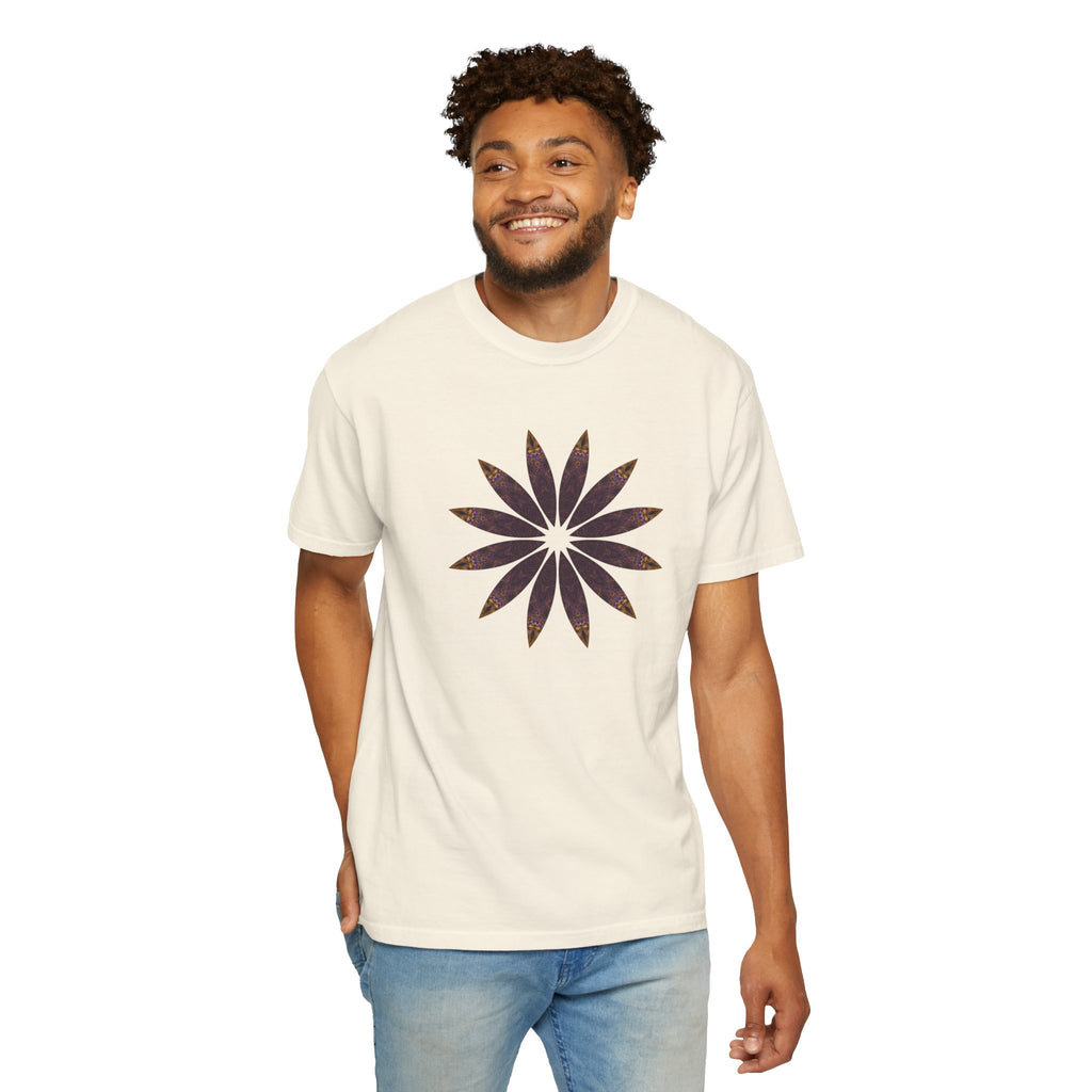 Unisex Garment-Dyed T-shirt - Love Light Mandalas No.2